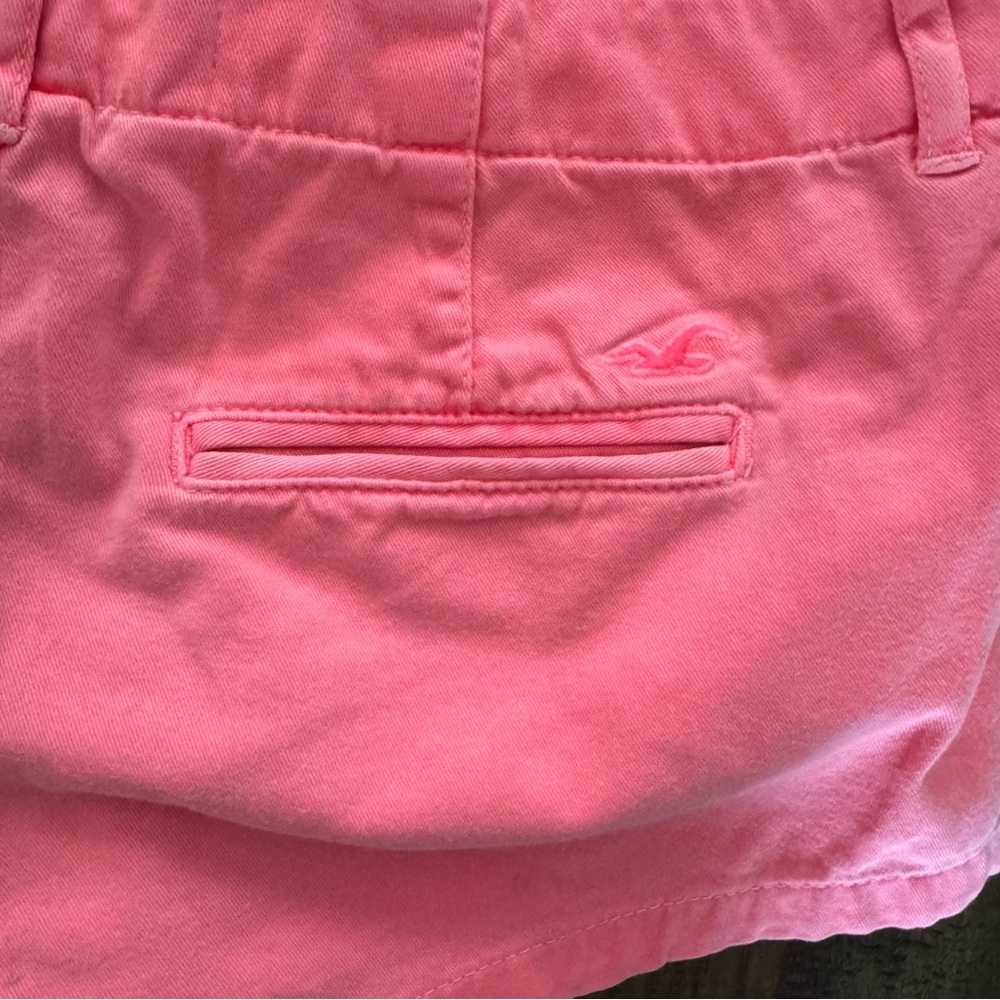 Hollister Neon Pink Shorts - Picture 6 of 10